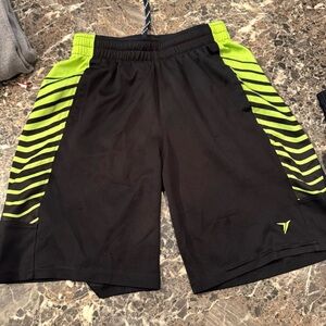 2 pairs of boys medium (size 8) boys shorts. Few callouts